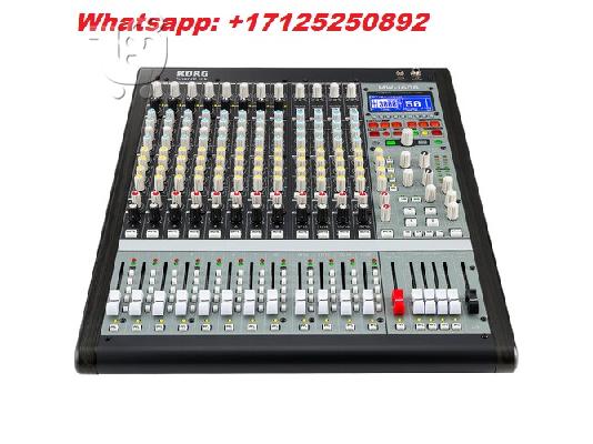 PoulaTo: Korg SoundLink MW-1608 16x8x2 Hybrid Analog-Digital Mixer